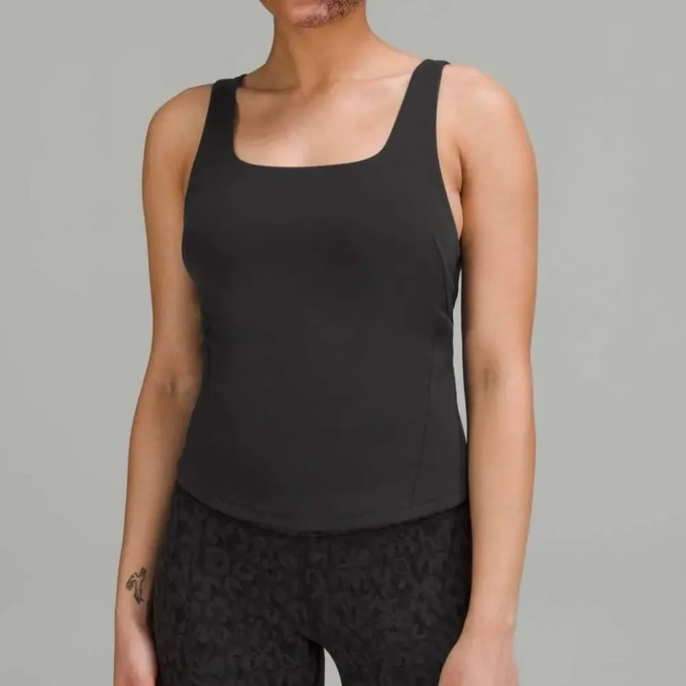Lululemon InStill Tank Top Black Size 6 - Picture 1 of 5